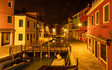 Abendstimmung auf Burano