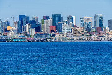 Fototapeta premium Scenic Seattle Skyline Section 7