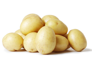 potato isolated on white background
