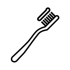 toothbrush icon vector illustration design