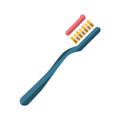 toothbrush icon vector illustration design