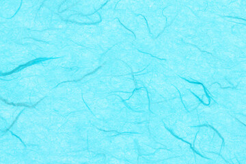 Teal textured cardstock paper closeup background