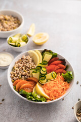 buddha bowl salade de crudités