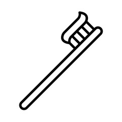 toothbrush icon vector illustration design