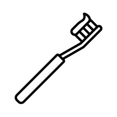 toothbrush icon vector illustration design
