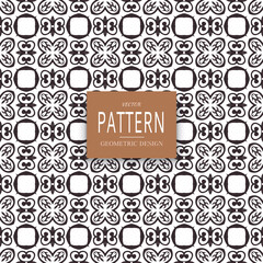 Geometric ornamental vector pattern. Seamless design.