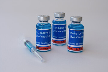 Coronavirus (COVID-19) or SARS-CoV-2 vaccine invented and tested.