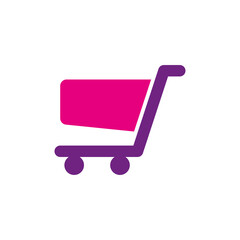 Shopping cart icon vector design templates