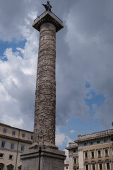Fototapeta premium Marco Aurelio's Column, Rome, Lazio, Italy