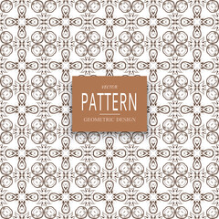 Vector seamless pattern. Modern texture. Repeating abstract background.