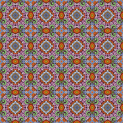 Vector abstract ethnic hand drawn background