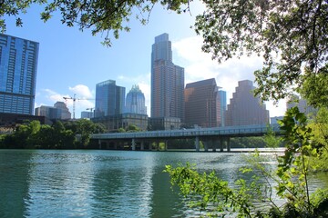 Fototapeta na wymiar Skyline in Austin, Texas