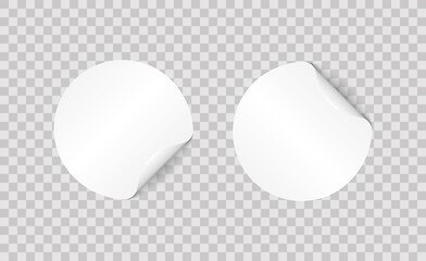 Realistic mock up on empty background. Post note paper. Sale banner badge. Vector icon. Vintage label.