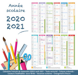 2020-2021-Calendrier année scolaire-1