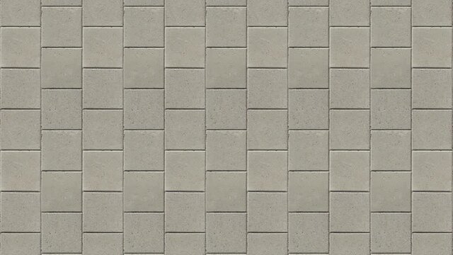 Seamless looping motion. Specially prepared for filling the background with a seamless brickwork pattern. Vertically oriented video.