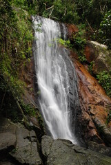 Obraz premium Feiticeira waterfal, Ilha Grande
