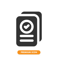 document icon pack isolated on white background. for your web site design, logo, app, UI. Vector graphics illustration and editable stroke. EPS 10.