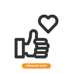 love icon pack isolated on white background. for your web site design, logo, app, UI. Vector graphics illustration and editable stroke. EPS 10.