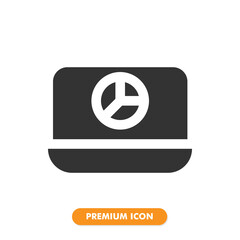 pie chart icon pack isolated on white background. for your web site design, logo, app, UI. Vector graphics illustration and editable stroke. EPS 10.