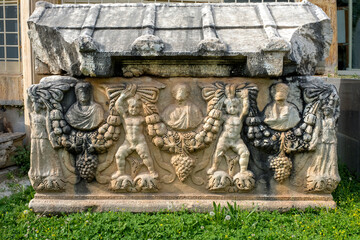 Ruins of the ancient city of aphrodisias , Aydin, Turkey
