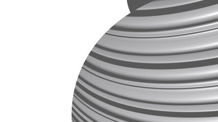 3D illustration of a textured background in ghost white color and white with circles for document and presentation environment. halloween and abandoned