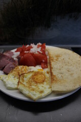 food making,breakfast,eathing