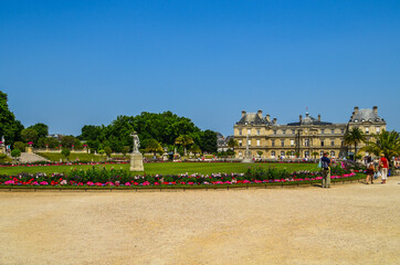 Gardens and architecture in France.
