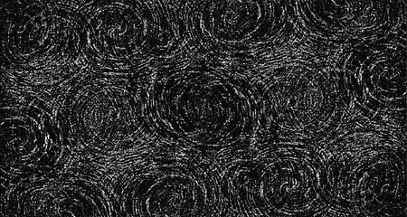 Rough texture. Broken plaster wall effect. Grunge worn damask pattern design. Distressed fabric texture. Overlay texture design. Vector illustration. Eps10.