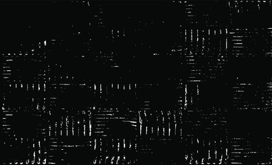 Rough texture. Broken plaster wall effect. Grunge worn damask pattern design. Distressed fabric texture. Overlay texture design. Vector illustration. Eps10.