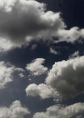 blue sky with clouds