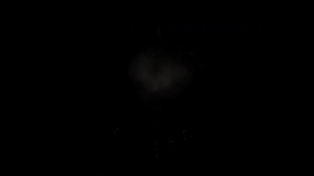 Explosion elements animation set . 4K Resolution (Ultra HD).