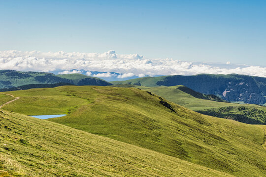 Pirineo de Gerona ,zona Camprodon, camino del Balandrau