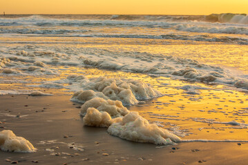 Sunrise and Foam