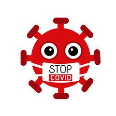 Stop Covid-19 Symbol