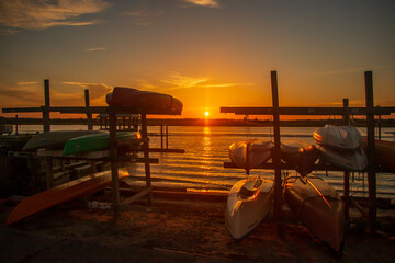 Kayak Glowing 