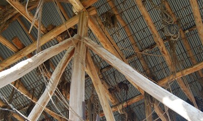 tobacco drying house