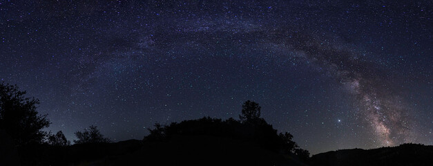 Milky Way Over Califormnaia - Darker