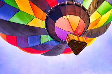 Fototapeta premium hot air balloon
