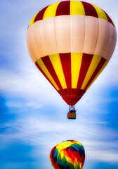 Fototapeta premium hot air balloon