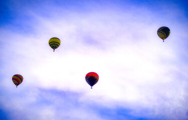 hot air balloon