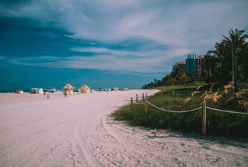 view of the beach Florida caribe road sea landscape miami 