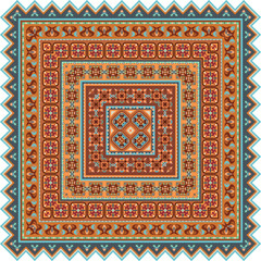 Vector decorative ethnic ornamental illustration