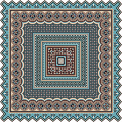 Vector decorative ethnic ornamental illustration