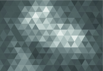 Gray Abstract Geometric Triangle Background, Patterns Wallpaper