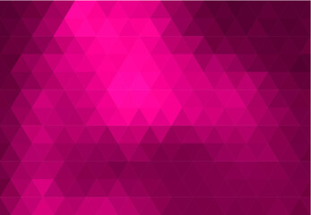 Pink Abstract Geometric Triangle Background, Patterns Wallpaper