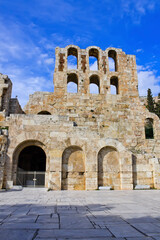  Odeon of Herodes Atticus in Athens, Greece