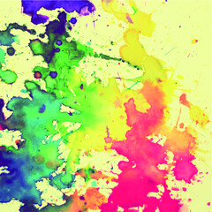 Colorful Background Paint Pattern Watercolor 