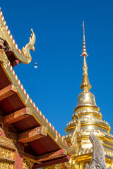 Fototapeta premium Wat Phra Singh in Chiang Mai, Thailand