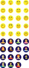 Smileys und Avatars Icons