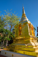 Naklejka premium Wat Phra Singh in Chiang Mai in Thailand